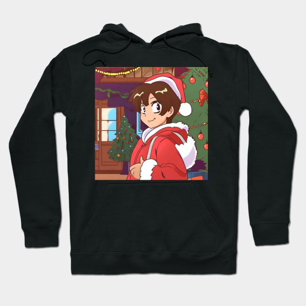 Anime Christmas Hoodie by Kings Court